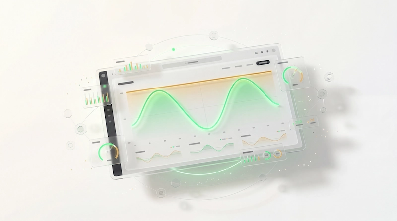 Dashboard-Visualisierung: Algorithmus optimiert Einspeiseleistung an der physikalischen Leitungsgrenze