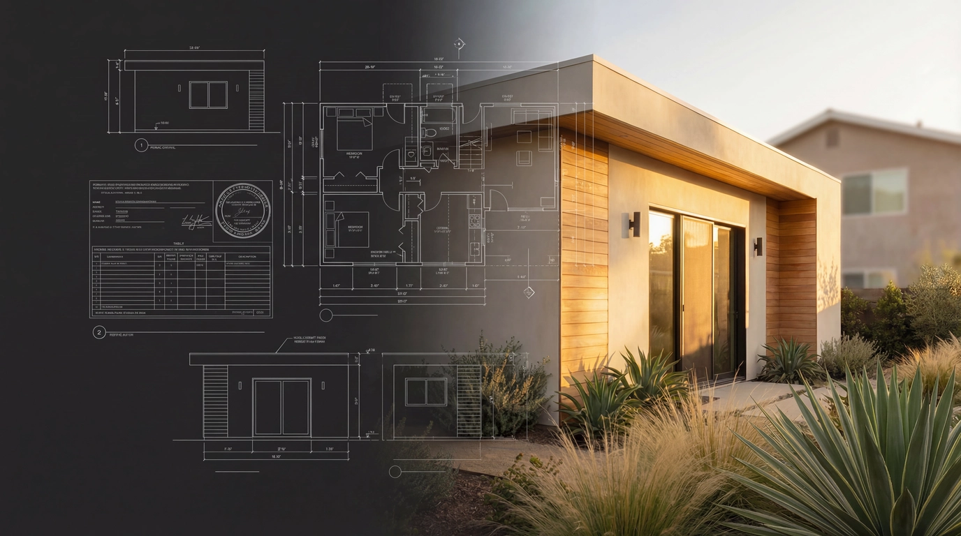Modern ADU designed by Sprawl Design in San Diego